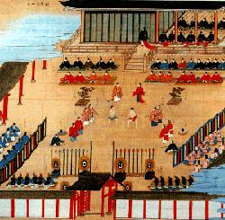 Imperical sumo ceremony